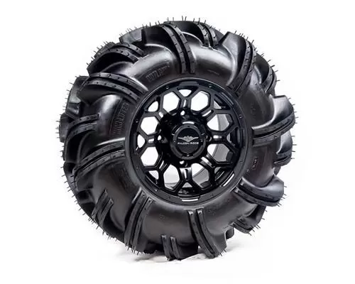 High Lifter - 28-11-14 Outlaw 2 Tire with Soar HC-8S 14x7 4/156 5+2 Matte Black Wheel - A20-174
