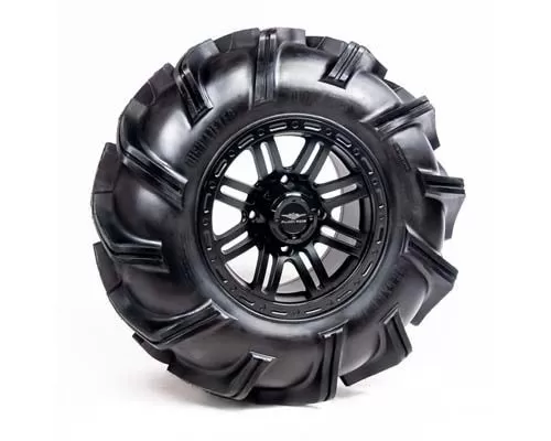 High Lifter - 28-9-14 Outlaw 3 Tire with Glide SBL-8S 14x7 4/137 5+2 Matte Black Wheel - A20-299