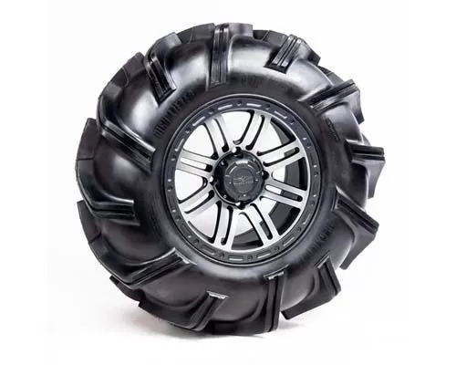 High Lifter - 28-9-14 Outlaw 3 Tire with Glide SBL-8S 14x7 4/156 5+2 Gun Metal Gray Wheel - A20-298