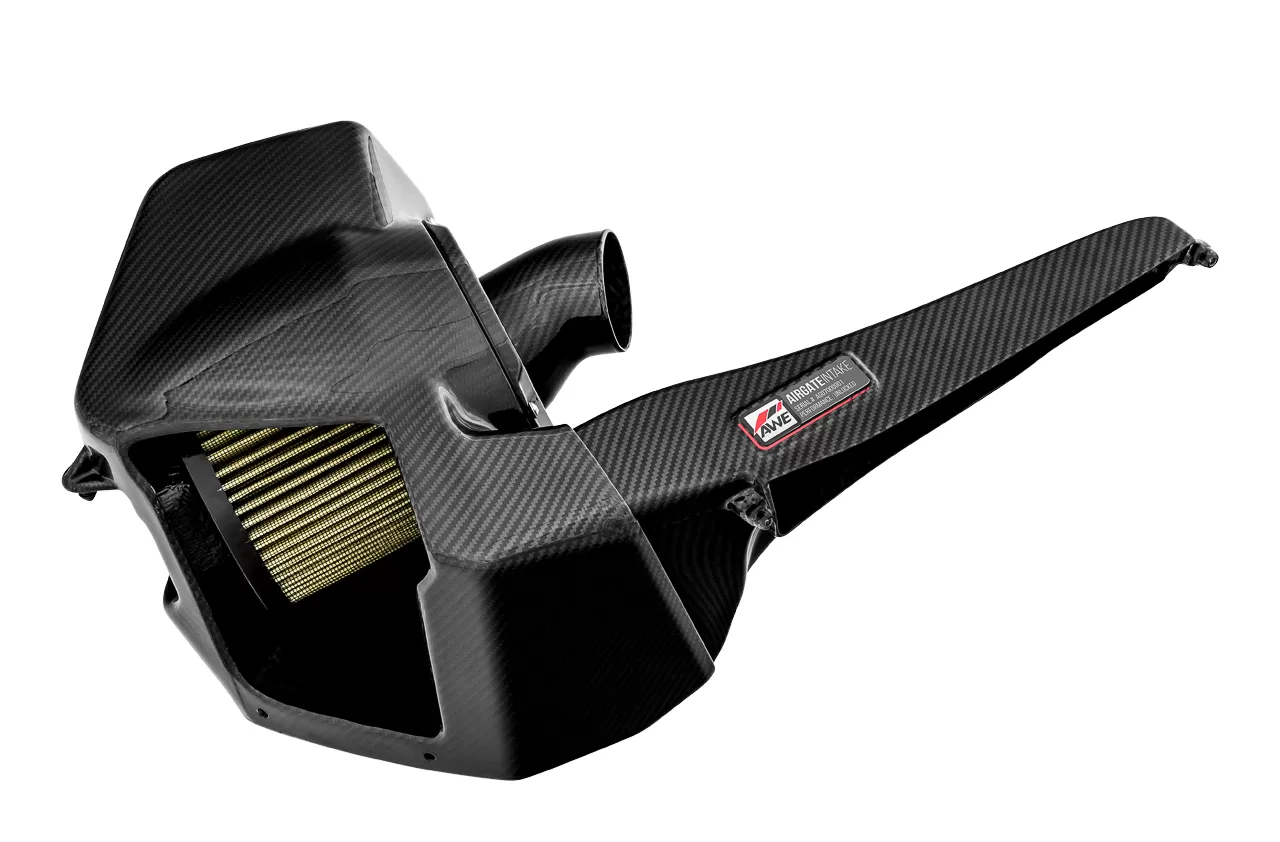 AWE AirGate Carbon Fiber Intake for Audi B9 3.0T / 2.9TT - With Lid Audi RS5|S5 Sportback|RS5 Sportback|S5|S4  2018-2024 - 2660-15032