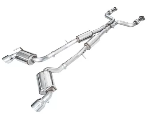 AWE Touring Edition Exhaust for Nissan Z - Chrome Silver Tips Nissan Z  2023-2024 - 3015-32400