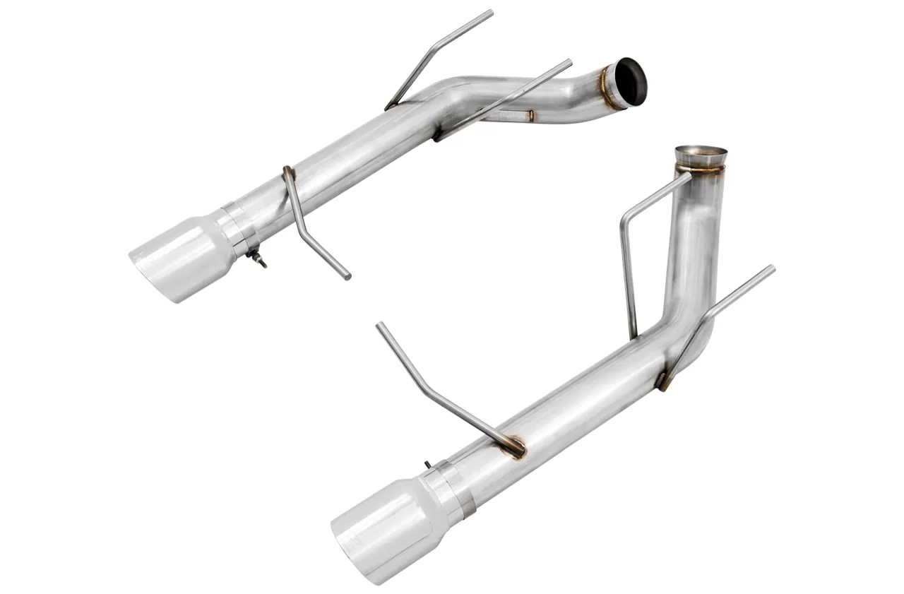 AWE Track Edition Axle-back Exhaust for the S197 Ford Mustang GT - Chrome Silver Tips Ford Mustang GT|Shelby GT500 2011-2014 - 3020-32040
