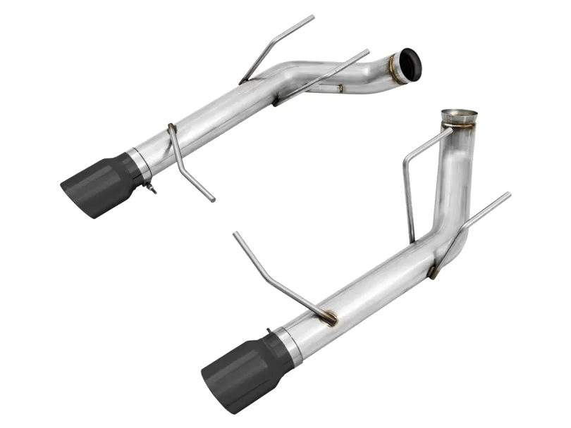 AWE Track Edition Axle-back Exhaust for the S197 Ford Mustang GT - Diamond Black Tips Ford Mustang GT|Shelby GT500 2011-2014 - 3020-33044
