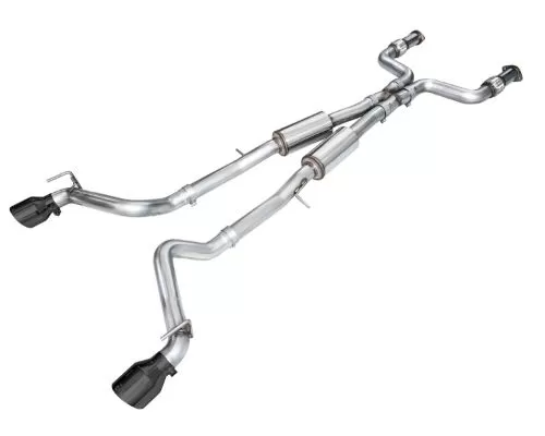 AWE Track Edition Exhaust for Nissan Z - Diamond Black Tips Nissan Z  2023-2024 - 3020-33400