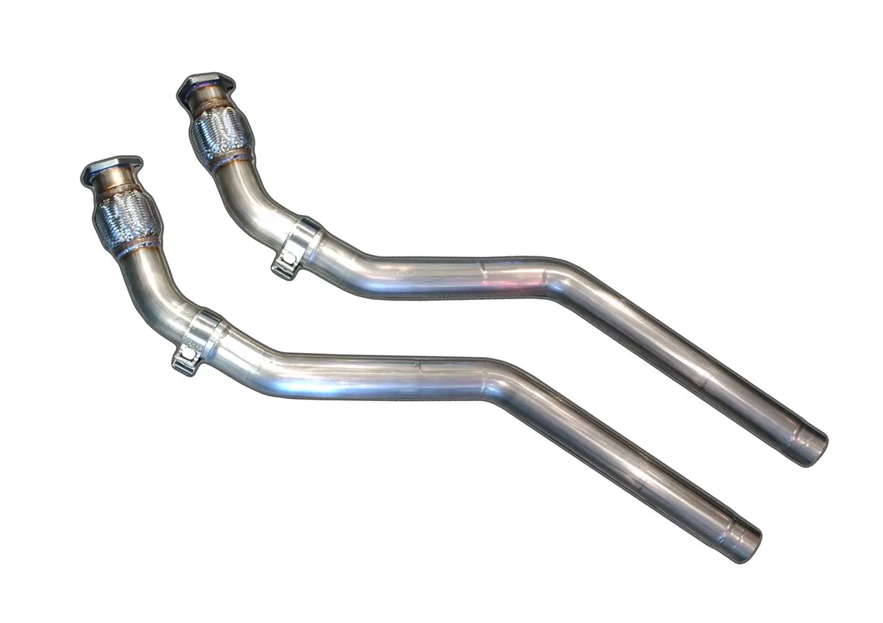 AWE Non-Resonated Downpipes for B8 S5 4.2L Audi S5  2008-2012 - 3215-11036