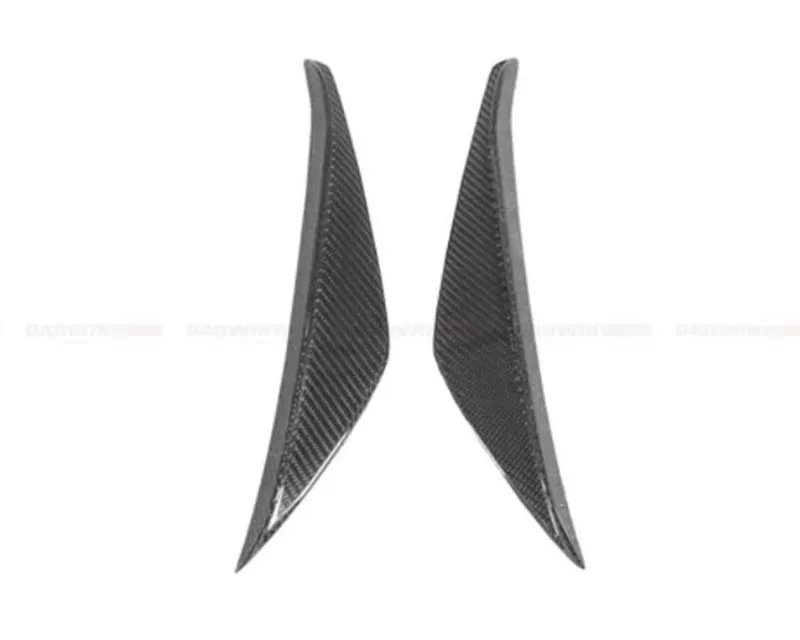 DarwinPro Autoclave Dry Carbon Fiber BKSS Style Front Canards Toyota GR Supra J29 | DB A90 A91 2019+ - DRYCF8380BKSS-CRD