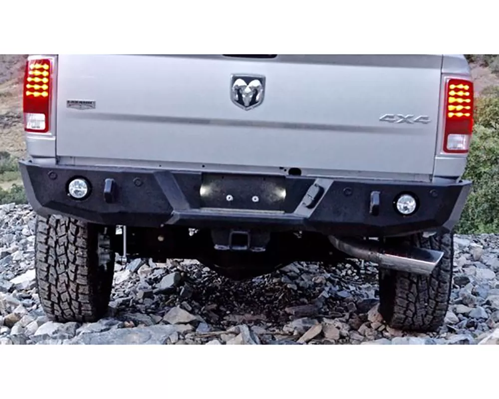 Expedition One Bare Metal Base Rear Bumper Ram 2500 | 3500 2010-2018 - RAM25/35-10-18-RB-BARE