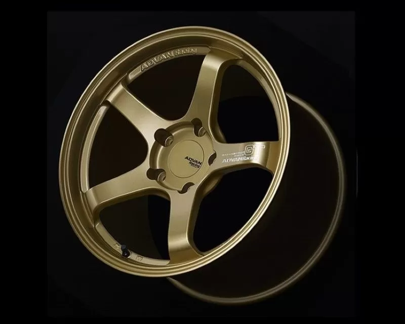 Advan GT Porsche Wheel 18x12 5x130 47mm Racing Gold Metallic - YAQ8O47PZP