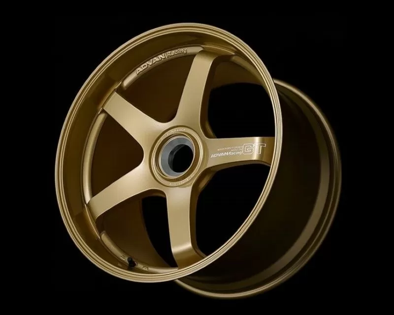 Advan GT Porsche Wheel 18x12 Centerlock 47mm Racing Gold Metallic - YAQ8O47IZP