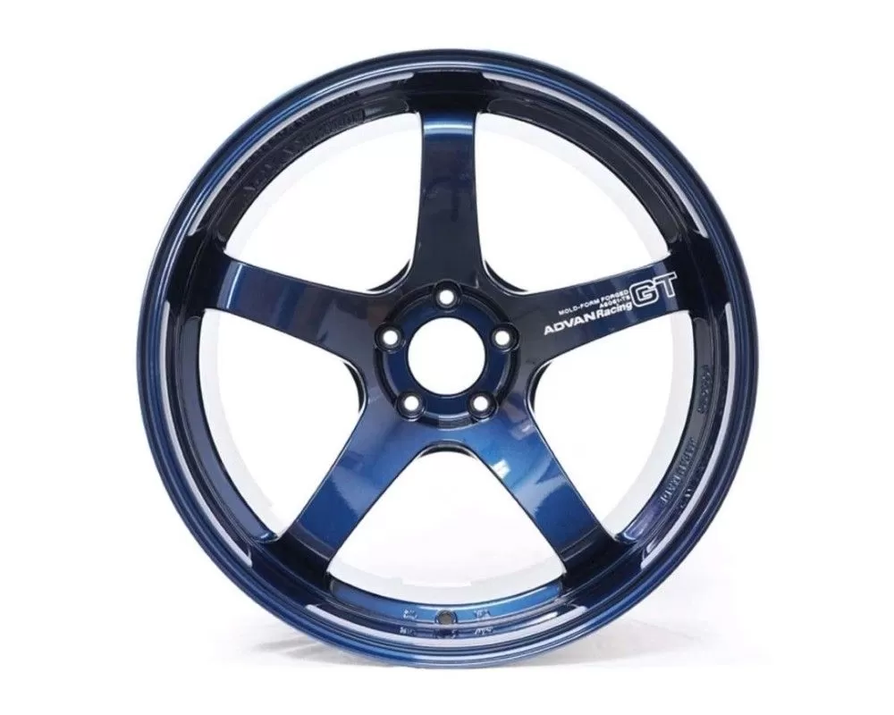 Advan GT Premium Wheel 20x10 5x114.3 35mm Racing Titanium Blue - YAQ0K35EDP