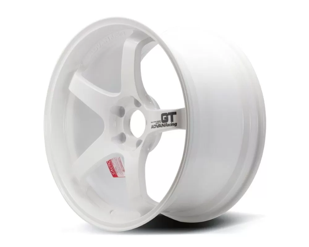 Advan GT Wheel 19x10 5x120 22mm Racing White - YAQ9K22WW