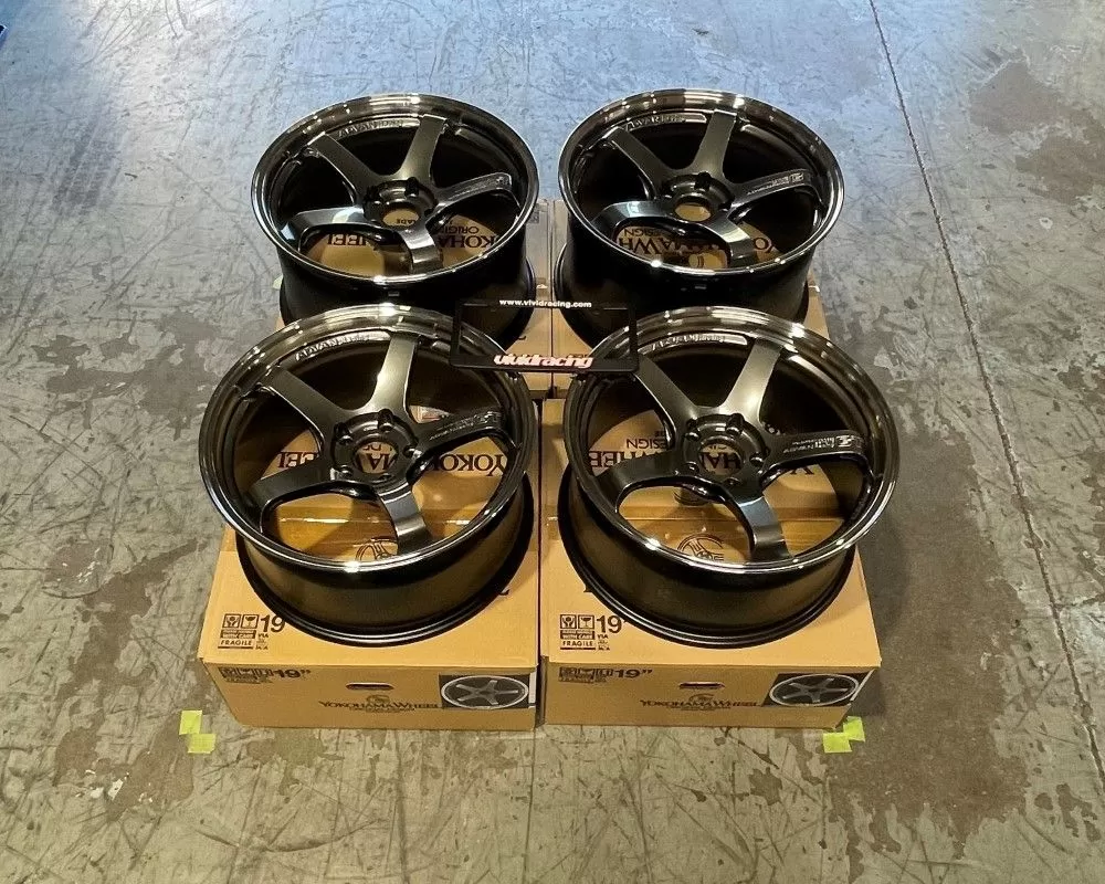 Advan GT Beyond Wheel Set 19x9 | 19x10 Machining & Racing Hyper Black BMW F80 M3 - VR-153398870