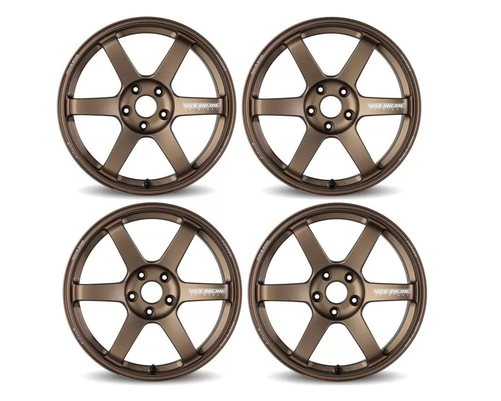 Volk Racing TE37 Saga S-plus Wheel Set 18x10 | 18x12 Bronze Almite Nissan GTR - VR-153407154