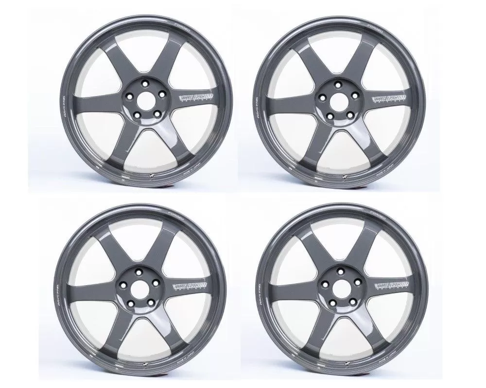 Volk Racing TE37 Ultra M-Spec Wheel Set 20x10 | 20x12 Gloss Gray Nissan GT-R R35 - VR-154458831