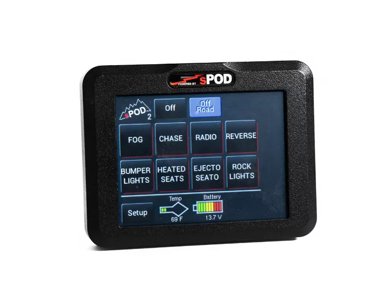 sPOD Add-On Touchscreen w/ 30ft Cable - 860805