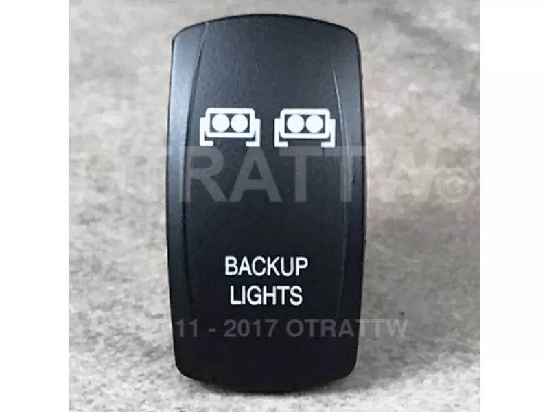 sPOD Back-Up LED Lights Rocker Switch - VVPZCBU-5001