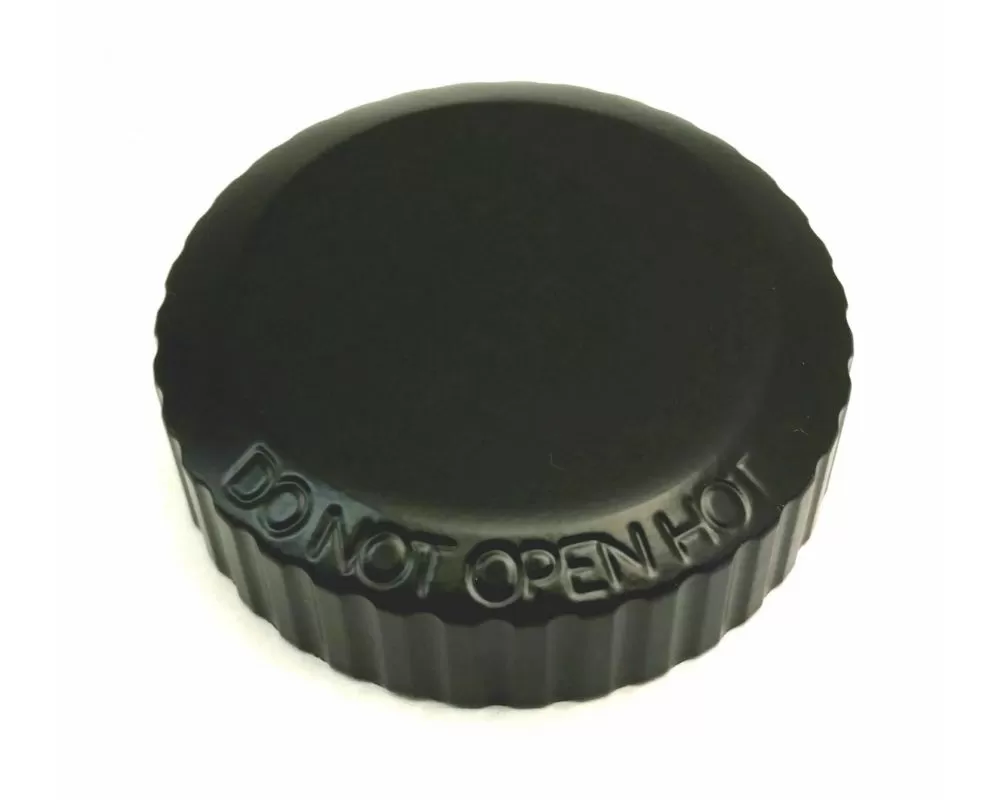 Roto-Fab Aluminum Coolant Cap Cover (Satin Black) - 10164109