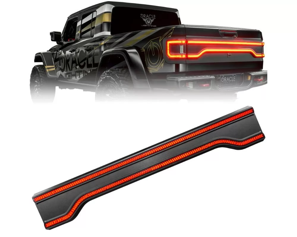 ORACLE Lighting Racetrack Flush Style LED Tailgate Panel Light Jeep Gladiator JT 2020-2024 - 5918-504