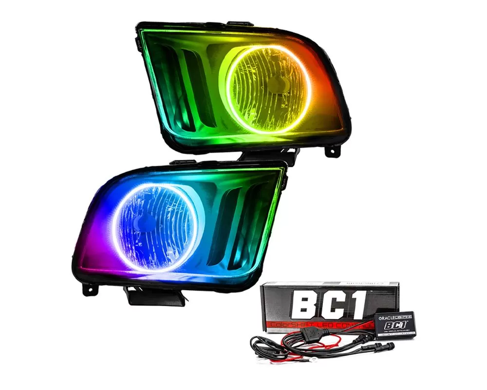 Oracle Lighting 2005-2009 Ford Mustang SMD HL ColorSHIFT - BC1 - CLEARANCE - 7048-335