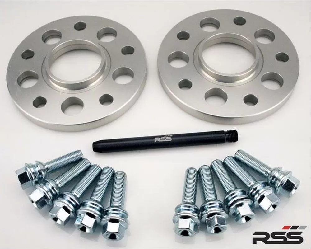 RSS 7mm Hubcentric Silver Spacer | Silver Wheel Bolts Porsche 971 Panamera 2017-2023 - 395/10