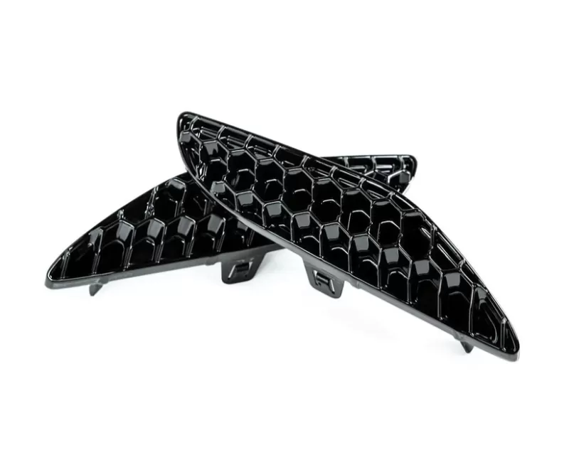 Acexxon Gloss Black 3D Honeycomb Rear Reflector Insert Set BMW F95 X5M | F96 X6M - R14-10-2