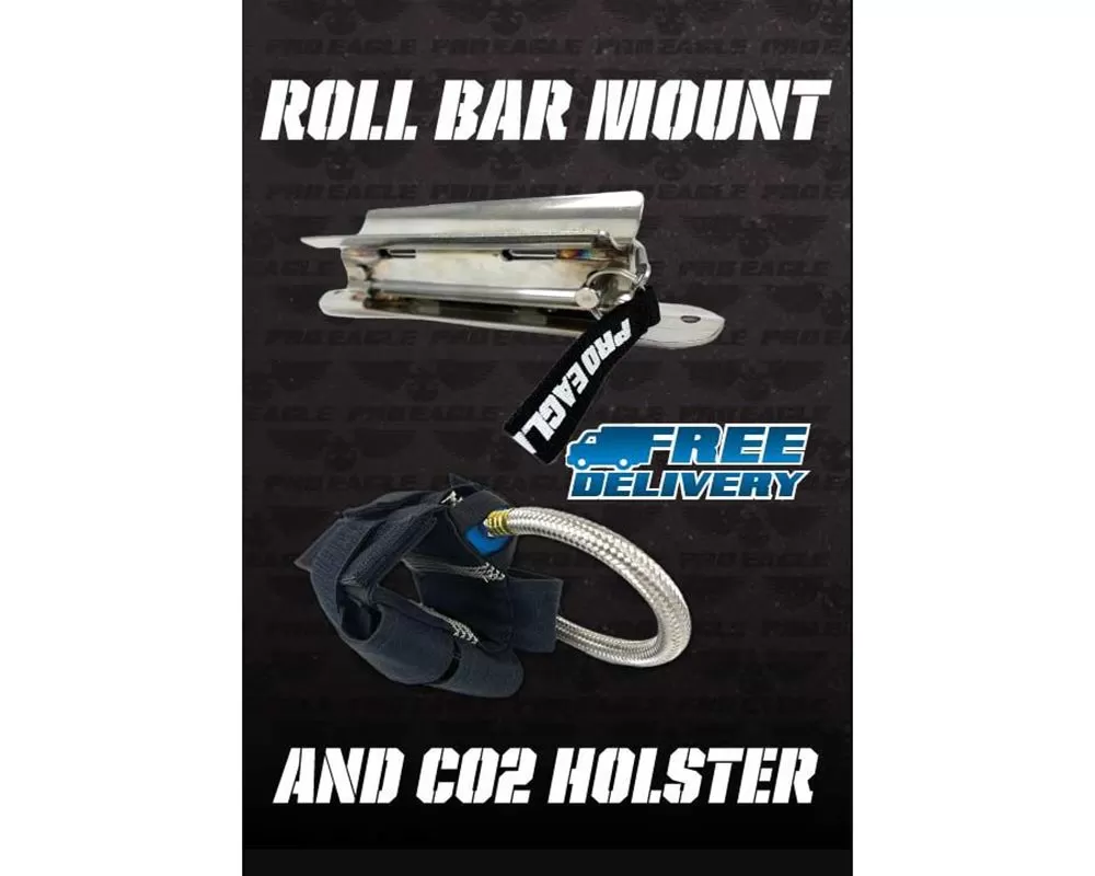 Pro Eagle Pheonix Roll Bar Mount & C02 Holster - AJQRM