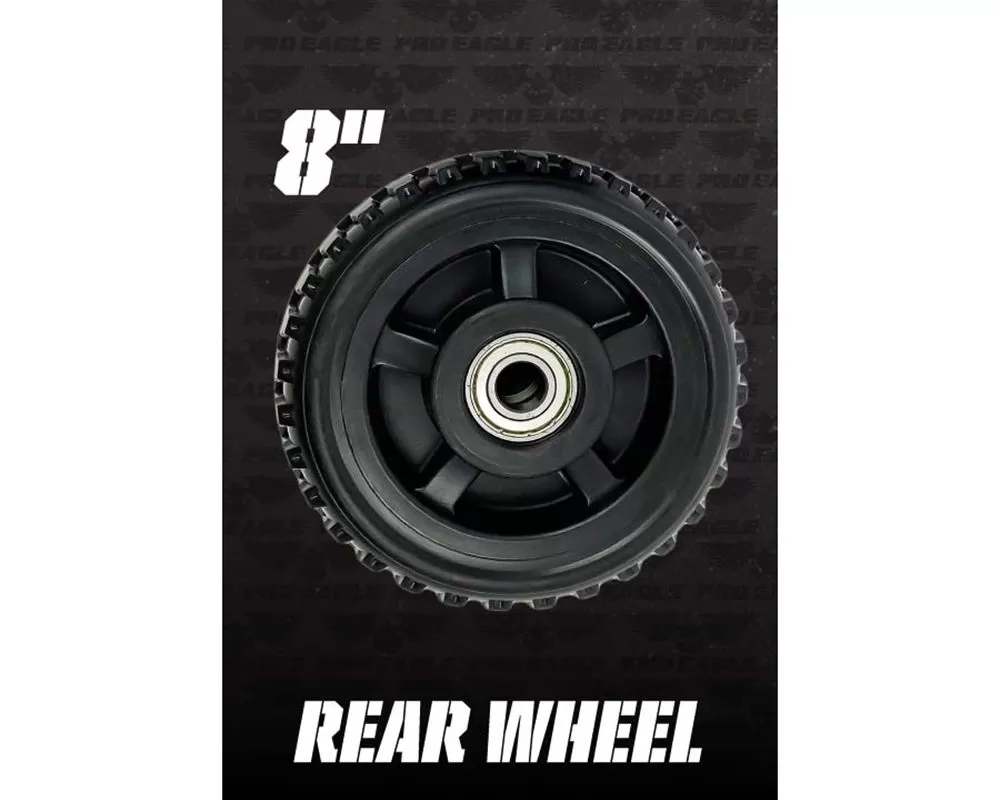 Pro Eagle Big Wheel Jack 8 Inch Rear Wheel - ORJRW