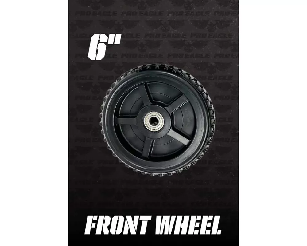 Pro Eagle Big Wheel Jack 6 Inch Front Wheel - ORJFW