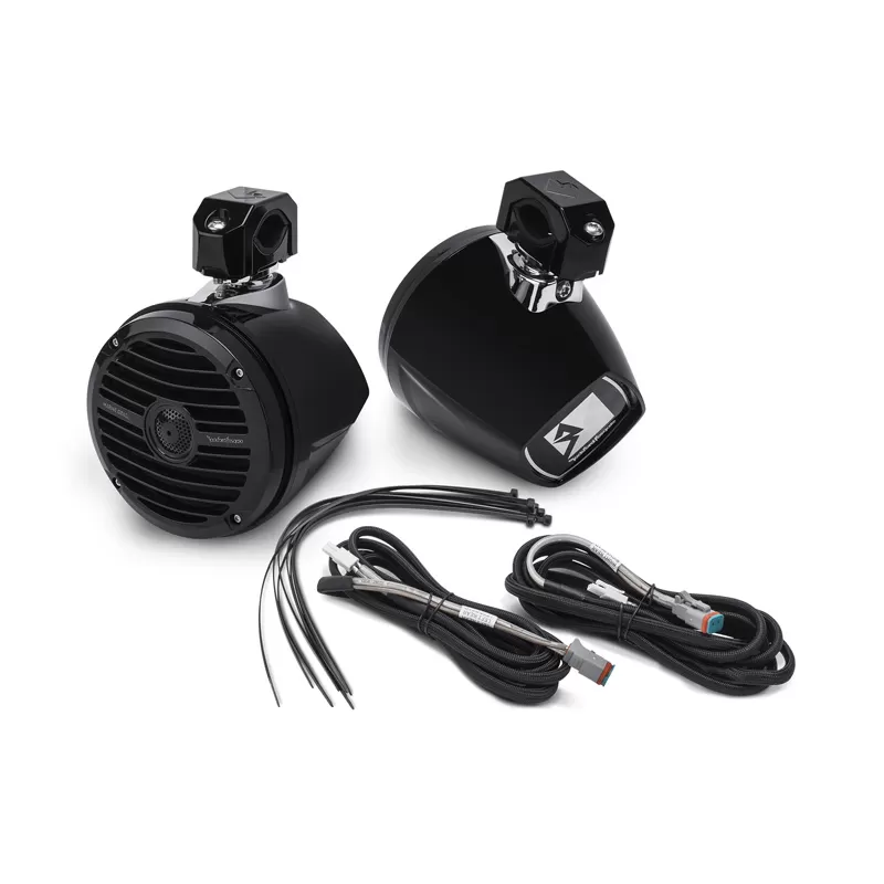Rockford Fosgate Add-On Rear Speaker Kit For Use w/YXZ-Stage2 | YXZ-Stage3 Kits - MOTO-REAR2