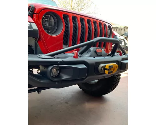 American Trail Products Full Width Bumper 4-Point Hoop Powdercoat Jeep Rubicon|Gladiator - 32180005