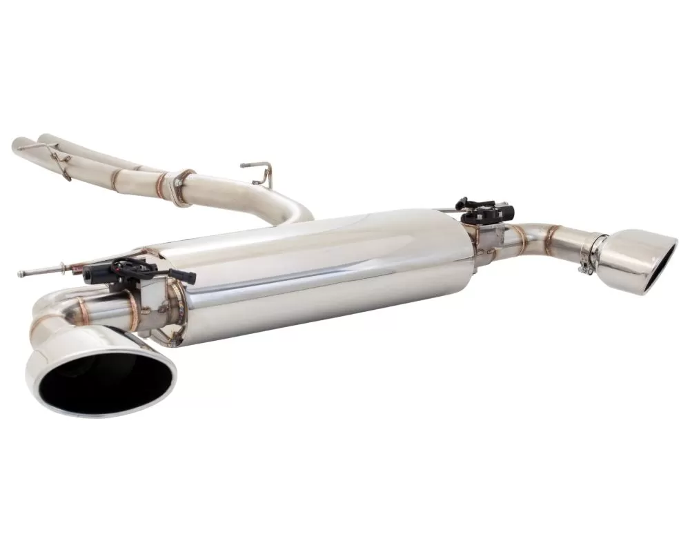 XForce Twin 2.5" to 3" 304 Stainless Steel Catback Exhaust System w/Varex Muffler Audi RS3 8V 2015+ - ESRS317SVKCS