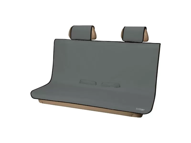 Curt 58" x 55" Grey Seat Defender Removable Waterproof Bench Seat Cover - 18510