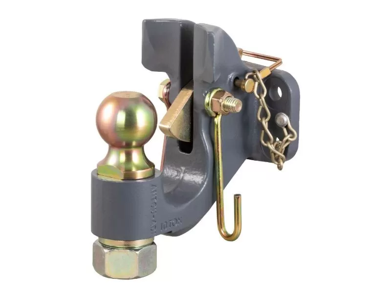 Curt 2" Ball 20,000 Lbs Securelatch Ball And Pintle Hitch - 48411