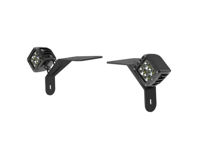 Aries 2" Cube Lights Windshield LED and Brackets for Jeep Wrangler JL/Gladiator JT 2018-2021 - 1501305