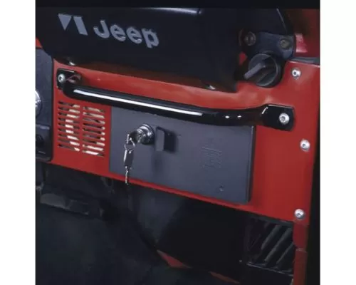 Tuffy Security Black Glove Box Jeep CJ | Scrambler 1955-1985 - 035-01