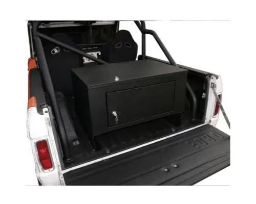 Tuffy Security Steel Black Mid-Size SUV Rear Cargo Lockbox - 046-01
