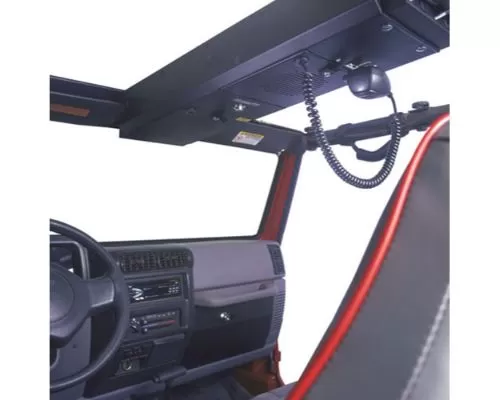 Tuffy Security Black Overhead Deluxe Console Jeep - 048-01