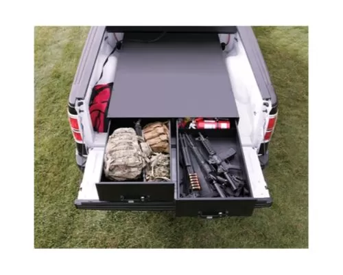 Tuffy Security 5.5 ft. 10 Inch Tall Black Truck Bed Security Drawer - 257-478608100-00250-01
