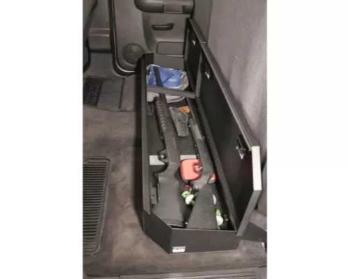 Tuffy Security Full Width Rear Underseat Lockbox Chevrolet Silverado | GMC Sierra 2007-2018 - 307-01