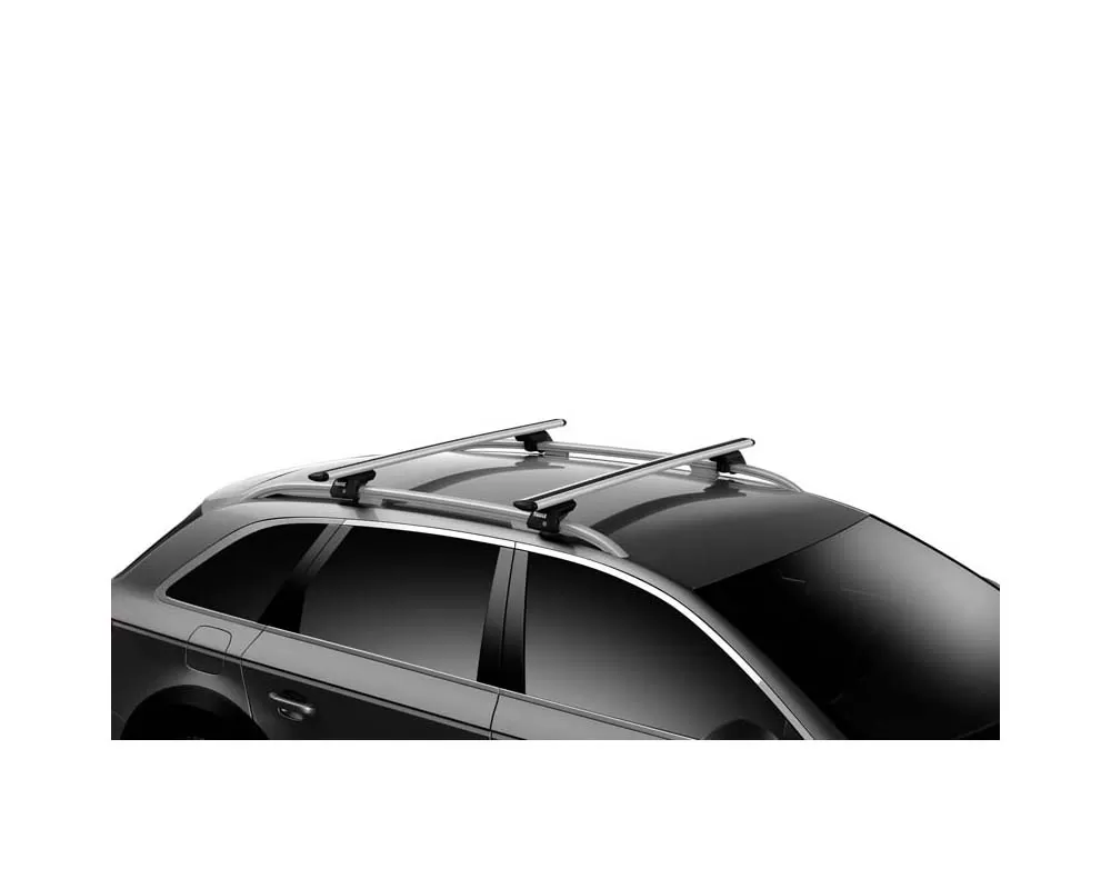 Thule Silver WingBar Evo 127 Load Bars for Evo Roof Rack System (2 Pack / 50in.) - 711300