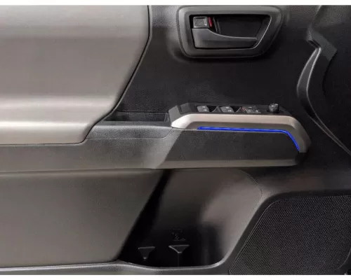Tufskinz Front Door Switch Side Panel Inserts OE Color Voodoo Blue Toyota Tacoma 2016-2021 - TAC080-VODB-G