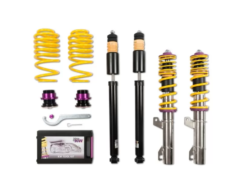 KW Suspension V1 Coilover Kit Audi TT Coupe | Roadster FWD All Engines | Volkswagen New Beetle 1998-2010 - 10210005