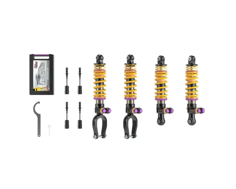 KW Suspension V5 Coilover Kit with Noselift Electronic Dampers Lamborghini Huracan 2014-2022 - 30911008