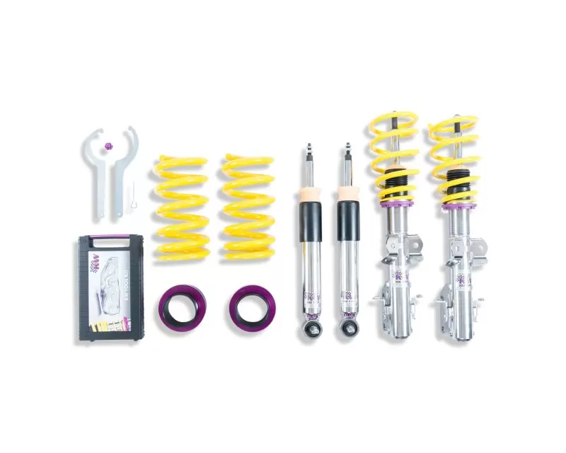 KW Suspension V3 Coilover Kit Ford Mustang S-550 Fastback | Convertible 2018+ - 35230079
