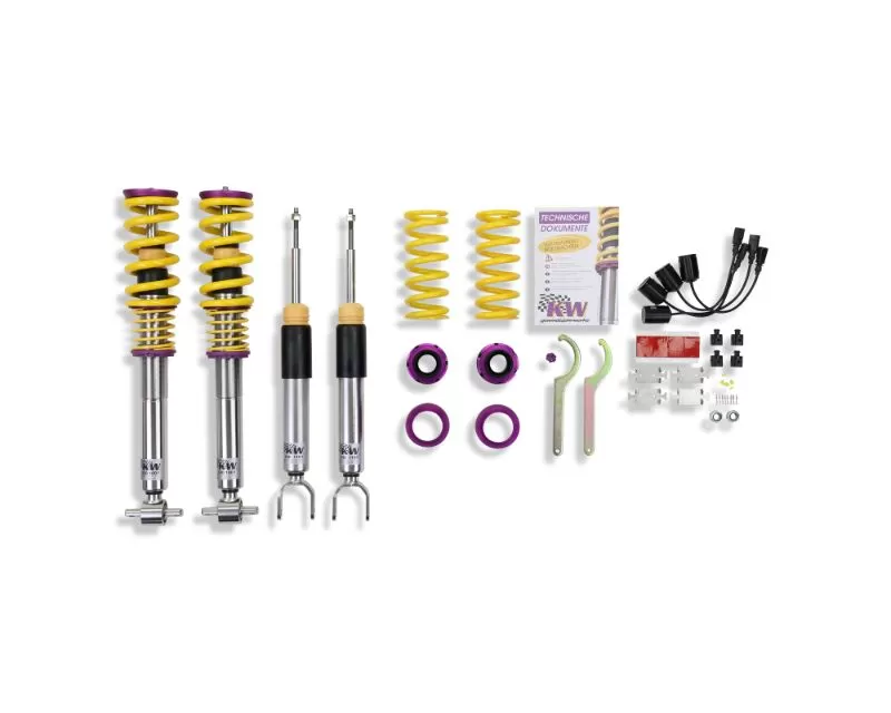 KW Suspension V3 Coilover Kit Bundle Cadillac CTS Coupe|Sedan RWD for Vehicles with Magnetic Ride 2008-2013 - 35263003