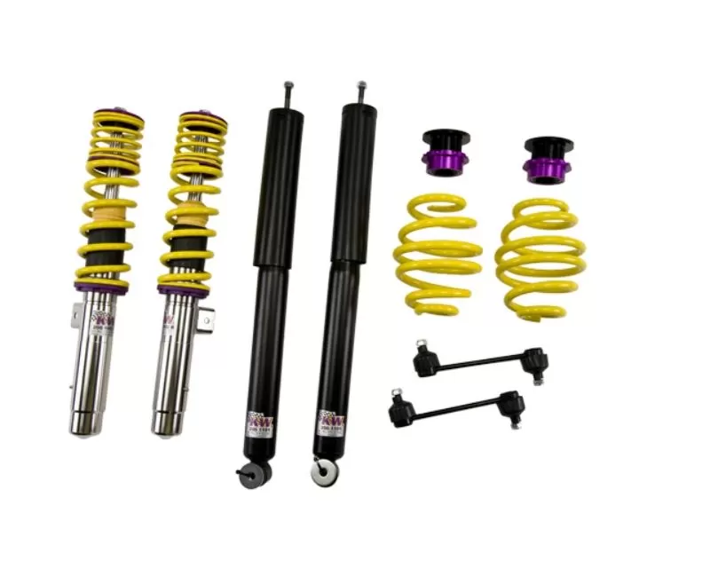 KW Suspension V1 Coilover Kit BMW 3-series E46 346L | 346C Sedan Coupe Wagon Convertible Hatchback 2WD 1999-2006 - 10220022