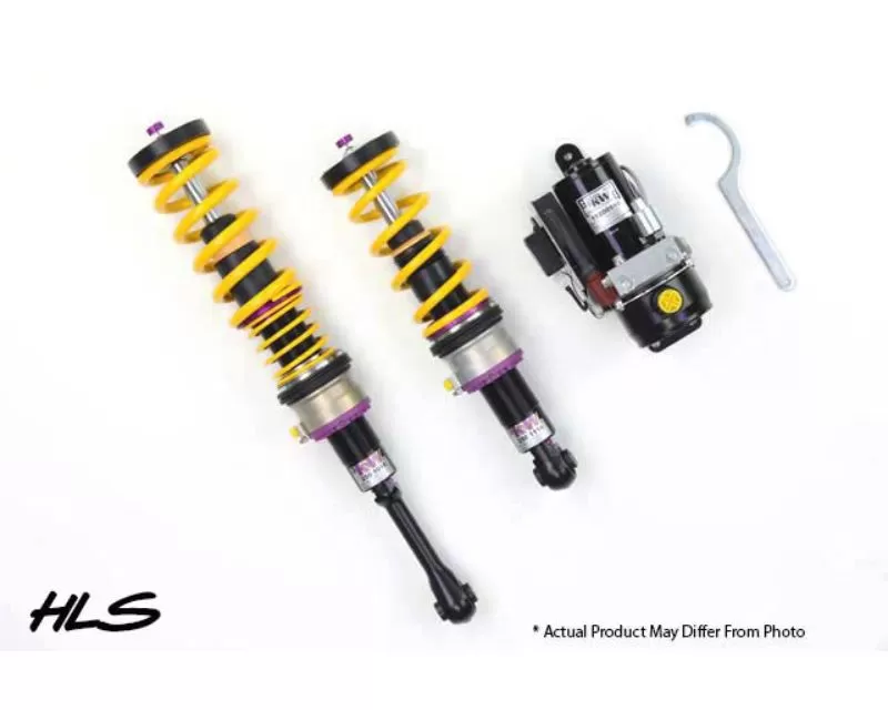KW Suspension HLS 2 Front Lift Coilovers Upgrade Porsche 997 Carrera 4 | 4S Coupe and Convertible 2006-2012 - 19271219