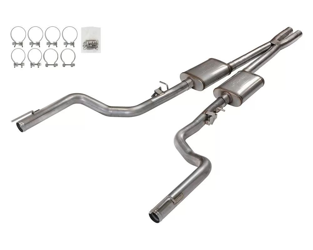 Pypes Exhaust 3" X-Pipe Exhaust System w/ Violator Muffler Dodge Charger 6.4L 2015-2020 - SMC41V