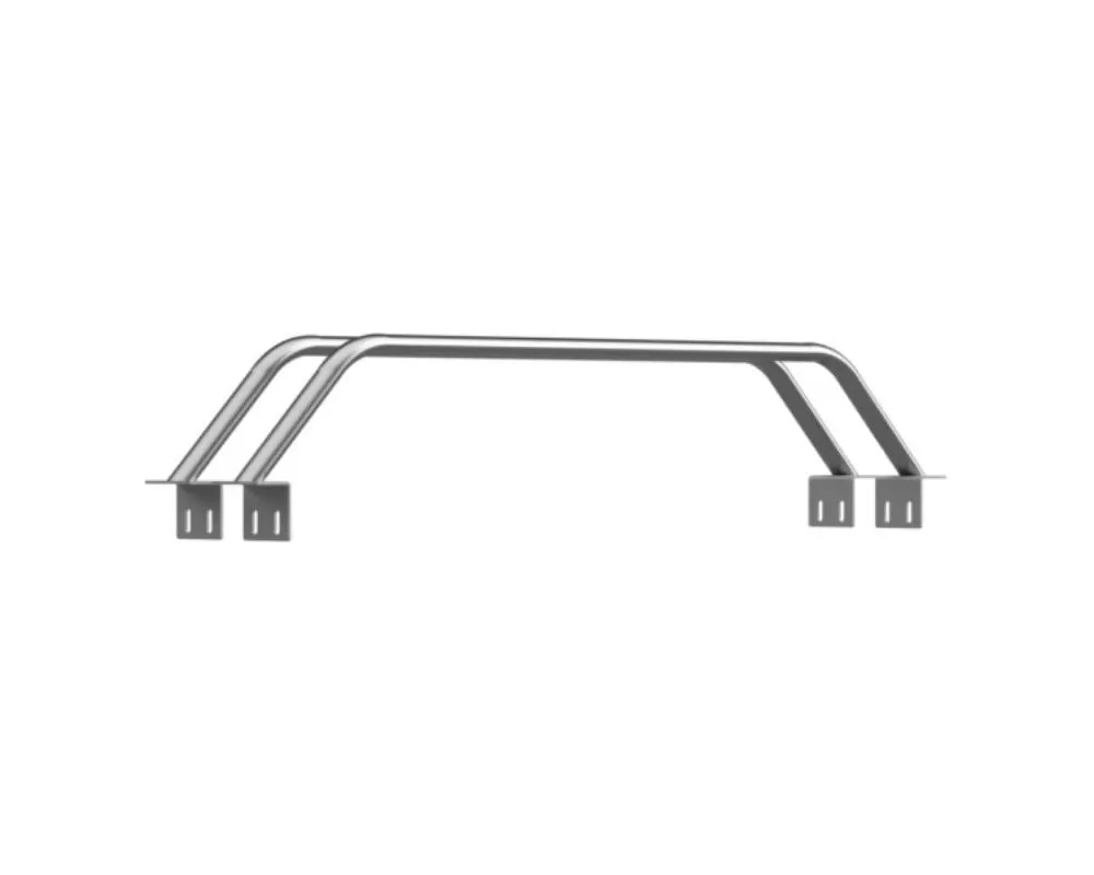Heavy Metal Off-Road Bare Steel Bed Bar 9 Inch Pair Toyota Tacoma 2005-2020 - HMORBB05