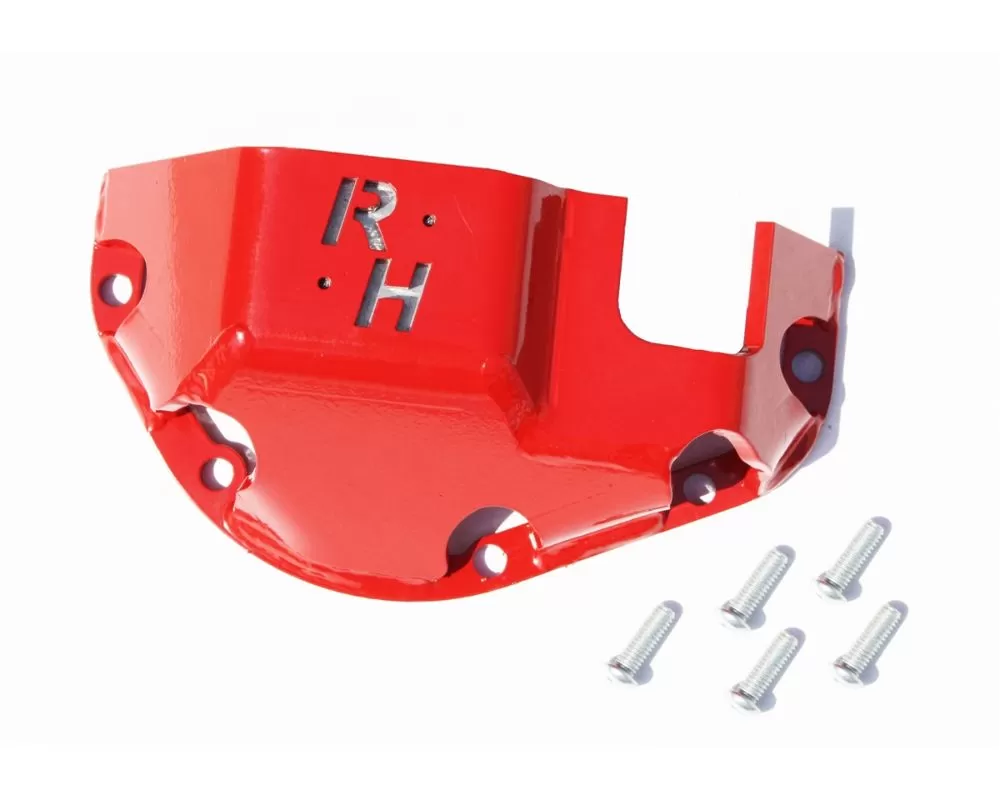 Rockhard 4x4 Hardhat Front/Rear Dana 44 Red Differential Cover - RH-9051